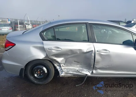 2013 Honda Civic Lx из США, поврежденный, VIN 19XFB2F52DE292430